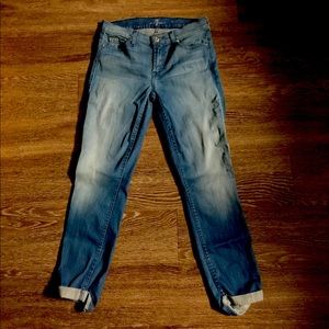 7 For All Mankind Blue Jeans